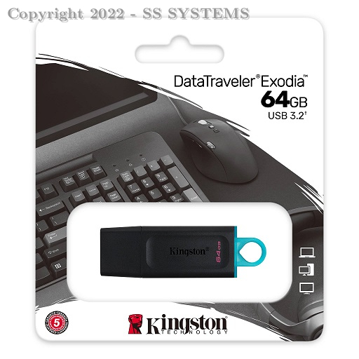 Kingston 64GB Pen Drive USB 3.2