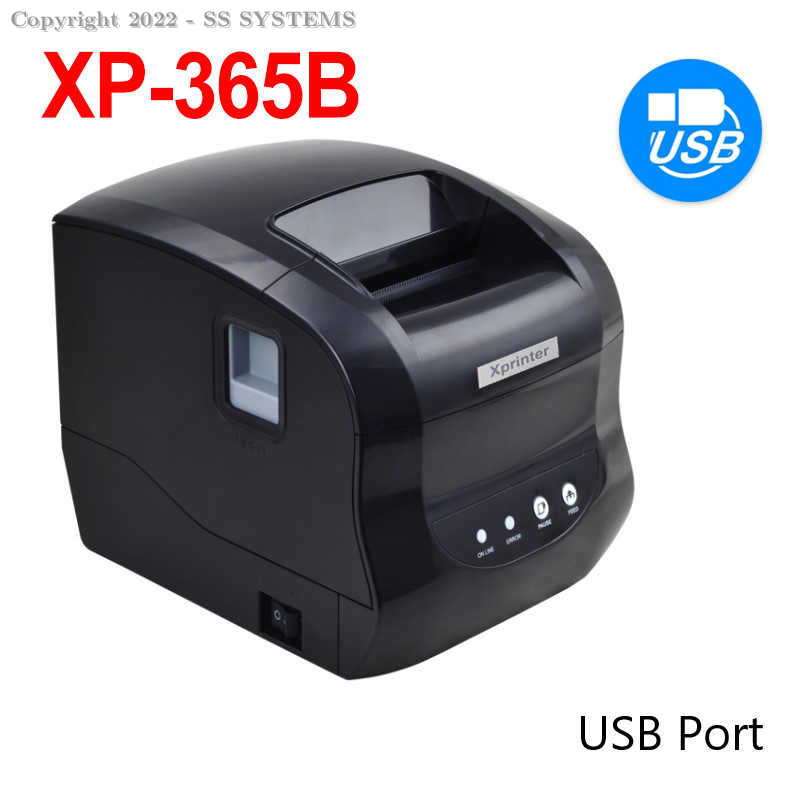 XP-365B 80MM 2IN1 THERMAL PRINTER USB+LAN 