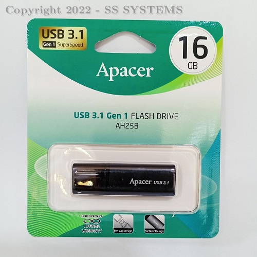 APACER 16GB PENDRIVE USB 3.1