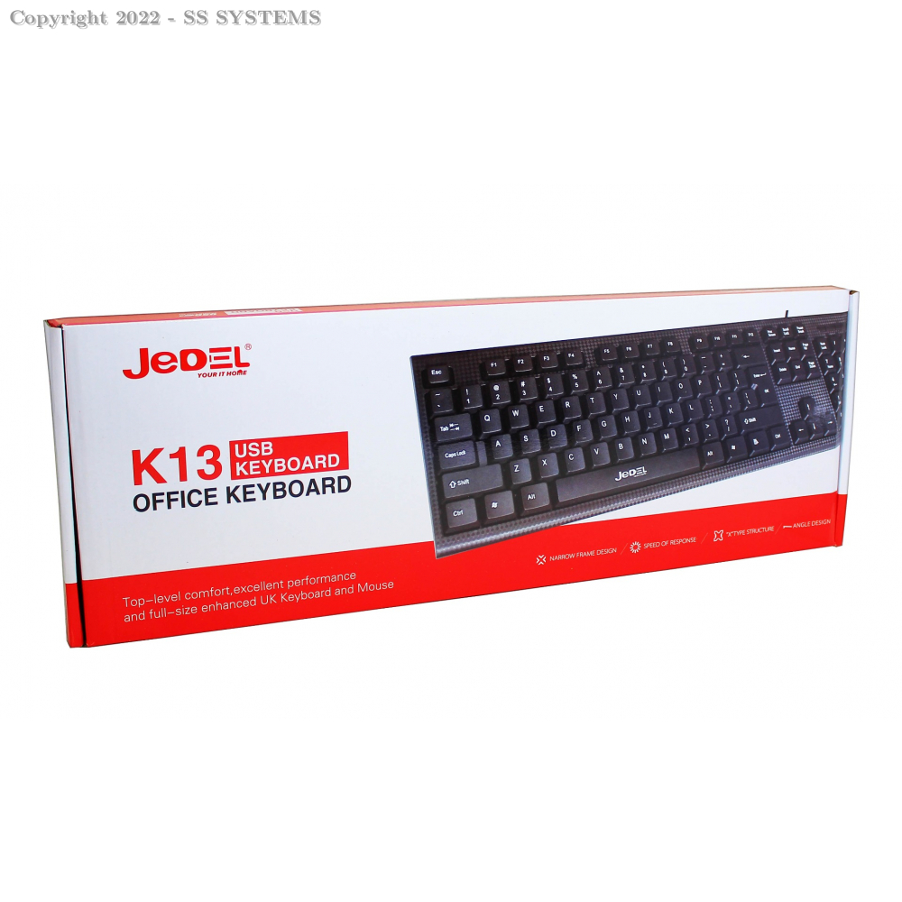 JEDEL K13 COMPUTER KEYBOARD