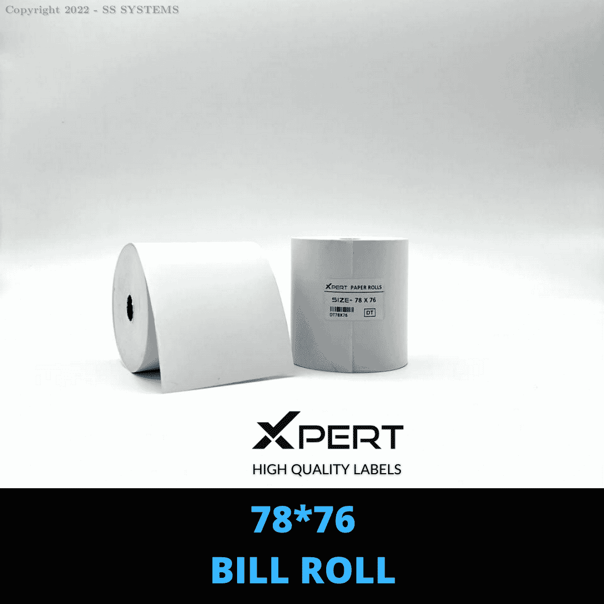 80*80 DIRECT THERMAL BILL CASH ROLL